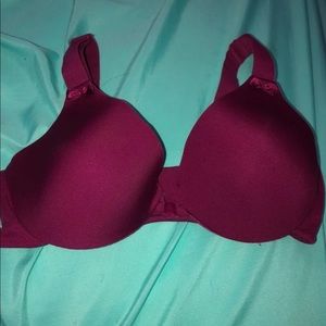 Maroon bra 34b